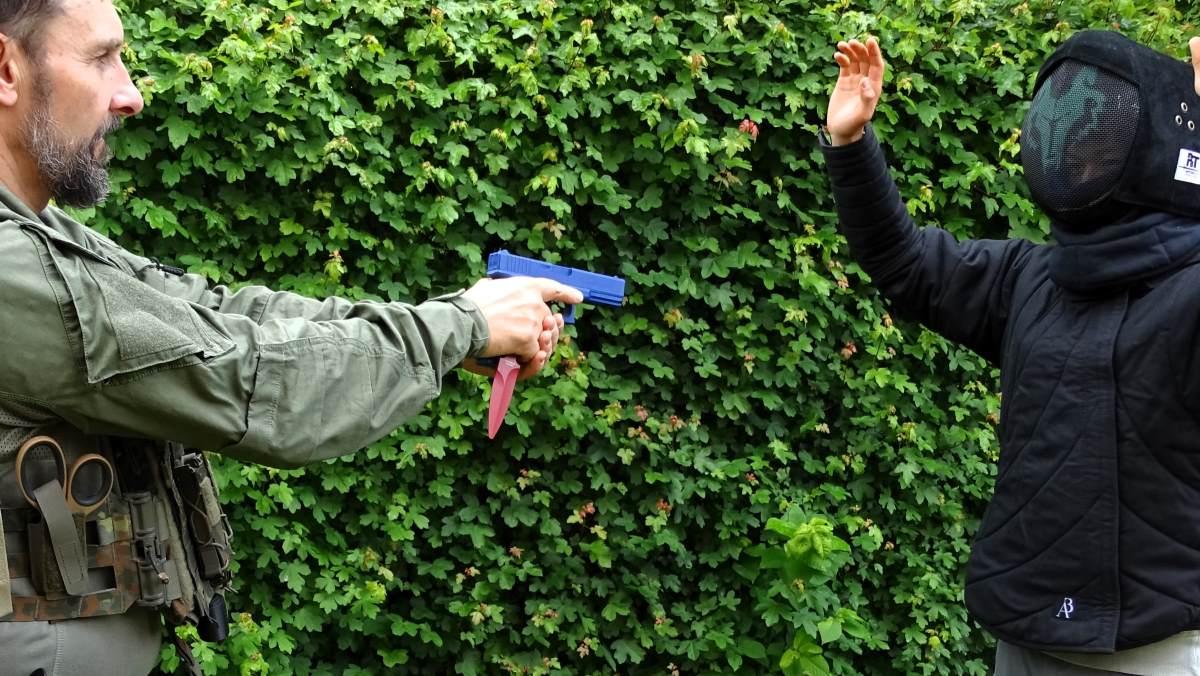 Clearance mit Glock